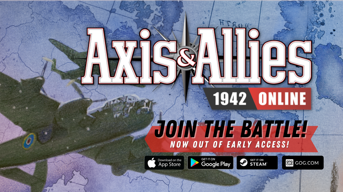 Axis & Allies 1942 Online Launches Out Of Early Access!