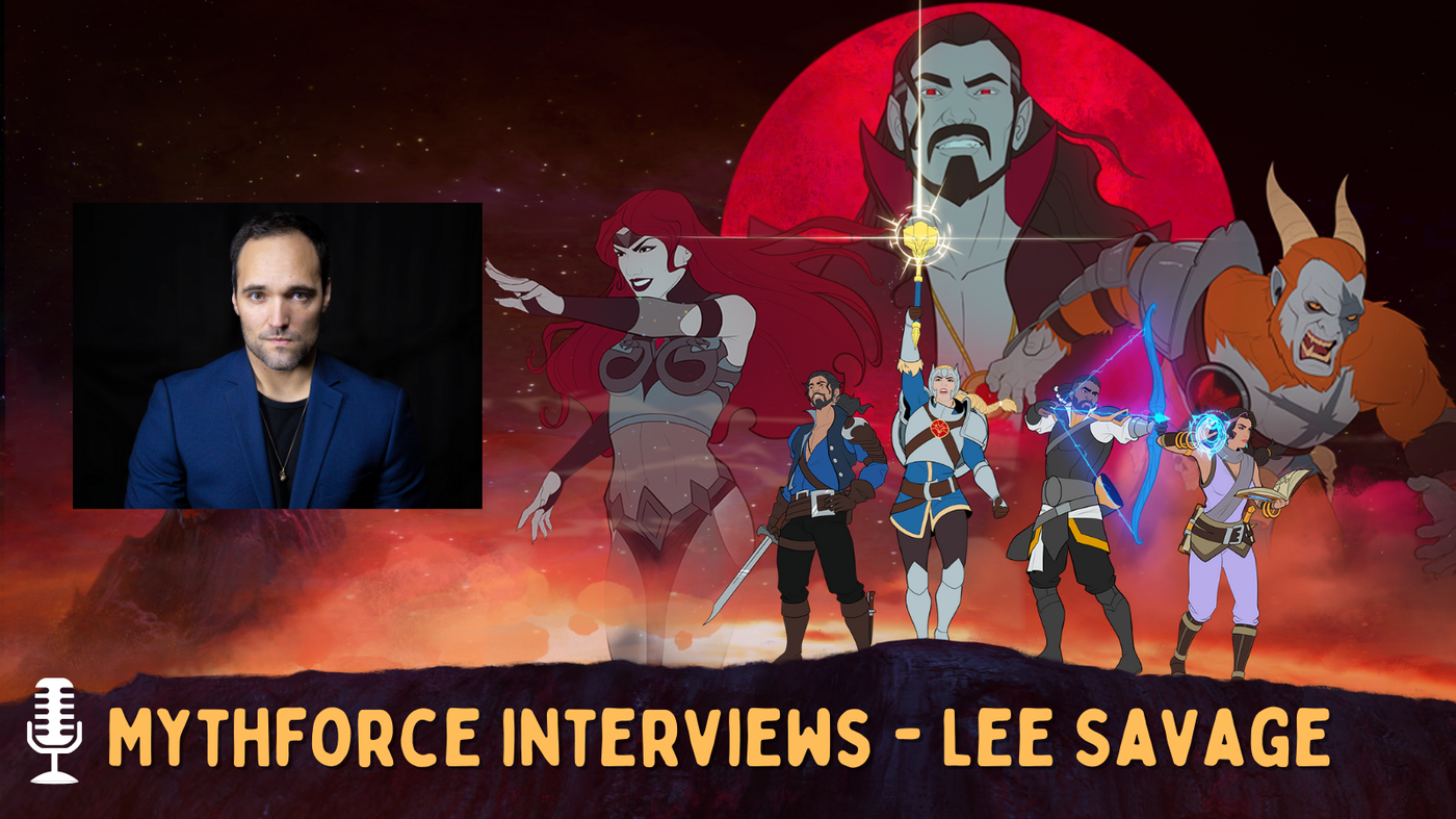 MythForce Interviews - Lee Savage (Voice of Rico)